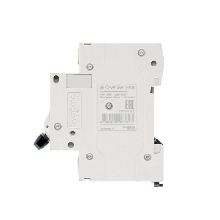Выключатель автоматический модульный 4п B 20А 4.5кА City9 Set 400В SE C9F14420 Выключатель автоматический модульный 4п B 20А 4.5кА City9 Set 400В SE C9F14420