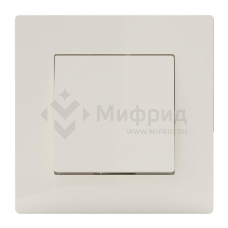 Выключатель 1-кл. СП Pixel 10А IP20 в сборе беж. TOKOV ELECTRIC TKE-PX-V1F-C02