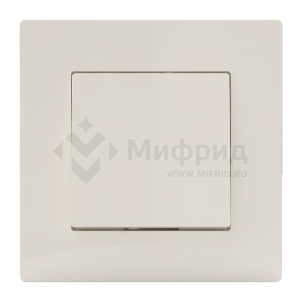 Выключатель 1-кл. СП Pixel 10А IP20 в сборе беж. TOKOV ELECTRIC TKE-PX-V1F-C02