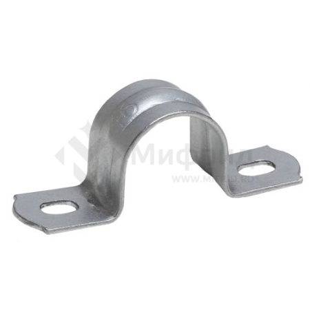 Скоба двухлапковая d16-17мм метал. (уп.100шт) SMD-16-17 Эра Б0036426