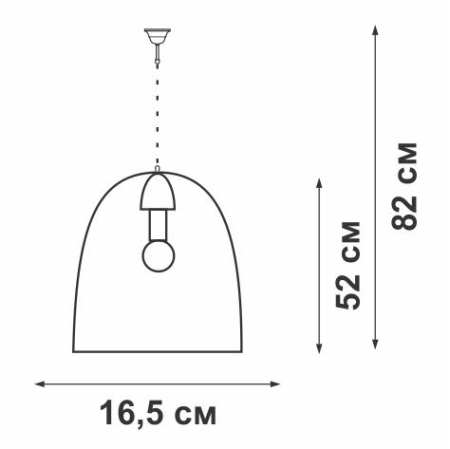 Подвес 1хE27 макс. 60Вт Vitaluce V4176-1/1S Подвес 1хE27 макс. 60Вт Vitaluce V4176-1/1S