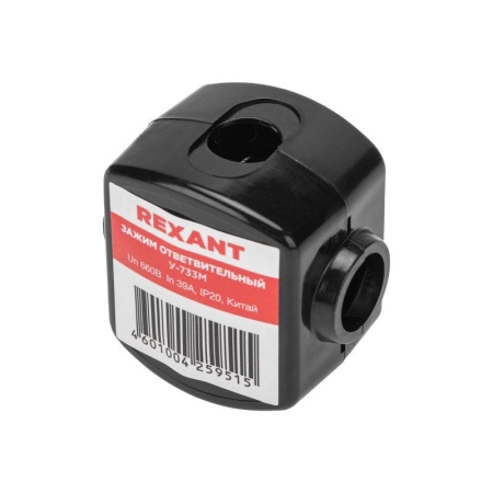 Зажим ответвительный У-733М (16-35/1.5-10кв.мм) IP20 (сжим орех) Rexant 07-0733 Зажим ответвительный У-733М (16-35/1.5-10кв.мм) IP20 (сжим орех) Rexant 07-0733