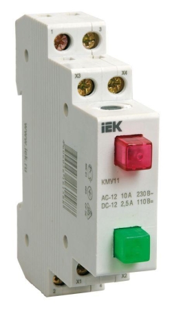 Кнопка управления модульная КМУ 11 KARAT IEK MBD10-11-K51 Кнопка управления модульная КМУ 11 KARAT IEK MBD10-11-K51