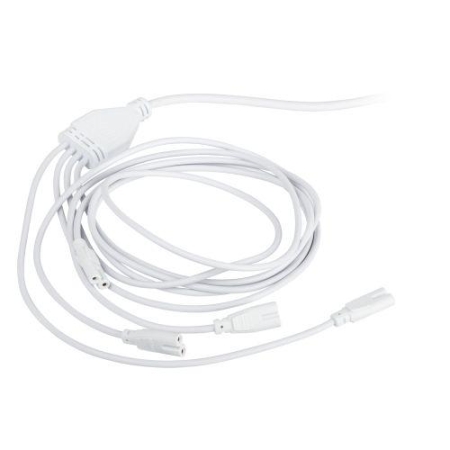 Разветвитель сетевой для фитолампы FITO 4х IEC C7 (2 pin) для подключения 4 светильников Эра Б0061036 Разветвитель сетевой для фитолампы FITO 4х IEC C7 (2 pin) для подключения 4 светильников Эра Б0061036