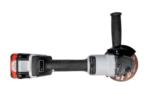 Машина шлифовальная угловая аккумуляторная бесщеточная УШМ-125/36ВМЭ 125мм АПИ 36В 2 АКБ 2.0А.ч ЗУ ИНТЕРСКОЛ 956.2.2.70