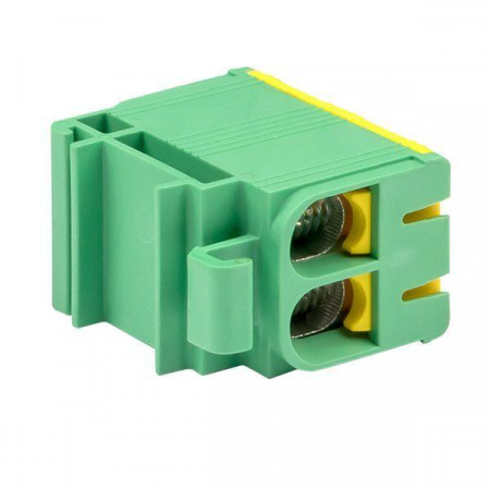 Клемма силовая вводная двойн. КСВ 16-50кв.мм желт./зел. EKF plc-kvs2-16-50-y-green