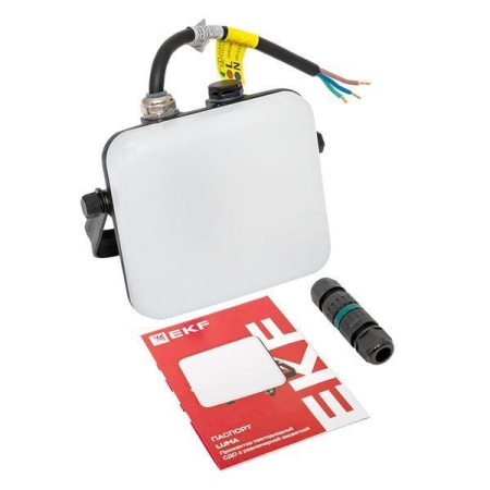 Прожектор светодиодный СДО-4002 20Вт 4000К IP65 с равномерной засветкой LUMA EKF FLL-4002-20-4000 Прожектор светодиодный СДО-4002 20Вт 4000К IP65 с равномерной засветкой LUMA EKF FLL-4002-20-4000