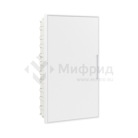 Щиток встраиваемый Фрейм (FRAME) ЩРв-п-36 36мод. с бел. дверцей с 4 шинами PEN (2шт на 8 отверст. и 2шт на 10 отверст.) бел. DKC F36B1WW