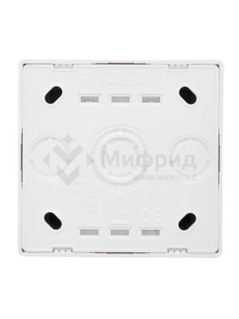 Выключатель проходной 1-кл. ОП LETO бел. LEZARD 752-0200-105