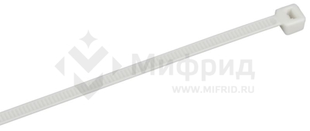 Хомут 3.6х150мм P6.6 самозатухающий бел. (уп.100шт) IEK UHH90-D036-150-100-K01