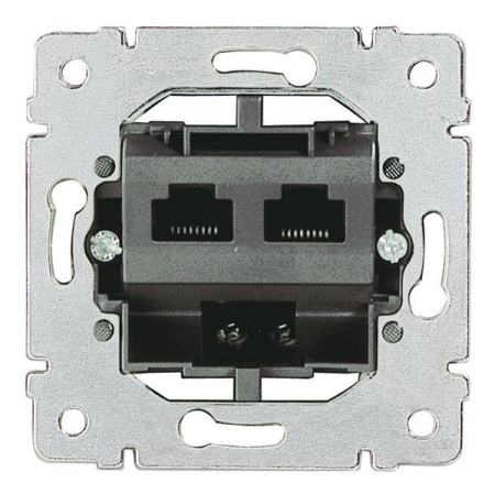 Розетка компьютерная 2-м Galea Life RJ45 кат.3 PRO21 механизм Leg 775936 Розетка компьютерная 2-м Galea Life RJ45 кат.3 PRO21 механизм Leg 775936