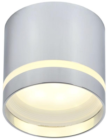 Светильник 4016 накладной потолочный под лампу GX53 хром IEK LT-UPB0-4016-GX53-1-K23