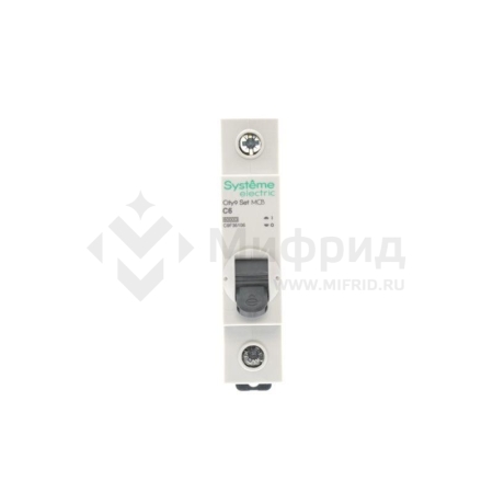 Выключатель автоматический 1п City9 Set (АВ) C 6А 6кА 230В SE C9F36106