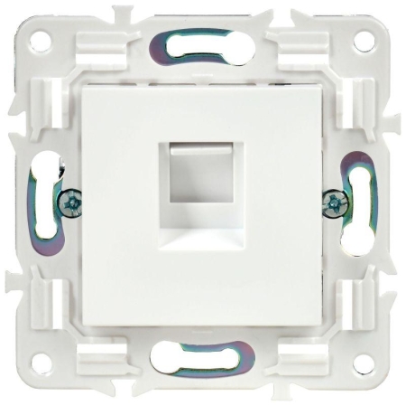 Розетка компьютерная RJ45 кат.5E SKANDY SK-K01W арктич. бел. IEK SK-K10-1-K01 Розетка компьютерная RJ45 кат.5E SKANDY SK-K01W арктич. бел. IEK SK-K10-1-K01