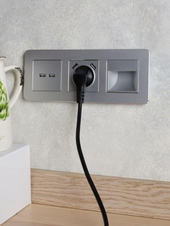 Подсветка светодиодная BRITE встраив. ПЛ20-БрА механизм алюм. IEK BR-FL20-K47 Подсветка светодиодная BRITE встраив. ПЛ20-БрА механизм алюм. IEK BR-FL20-K47