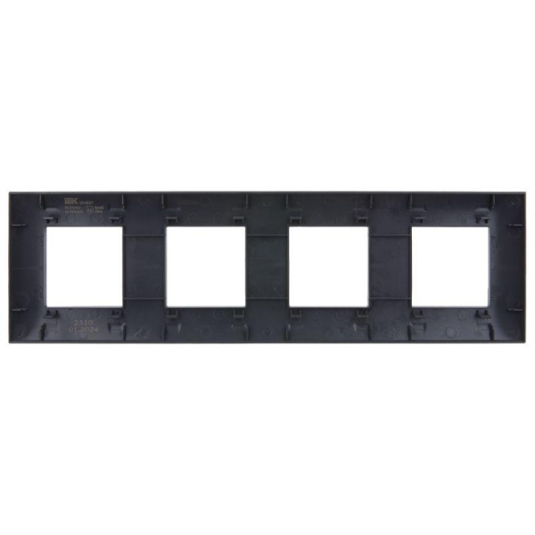 Рамка 4-м SKANDY SK-F04G графит IEK SK-M42-K53 Рамка 4-м SKANDY SK-F04G графит IEK SK-M42-K53