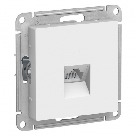 Розетка компьютерная 1-м AtlasDesign RJ45 кат.5E механизм бел. SE ATN000183 Розетка компьютерная 1-м AtlasDesign RJ45 кат.5E механизм бел. SE ATN000183