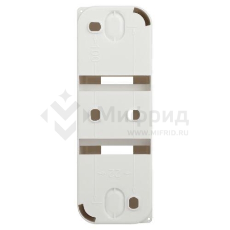 Корпус пластиковый КМПн 1/2 IP20 навесной SIMPLE бел. ЭРА Б0062279