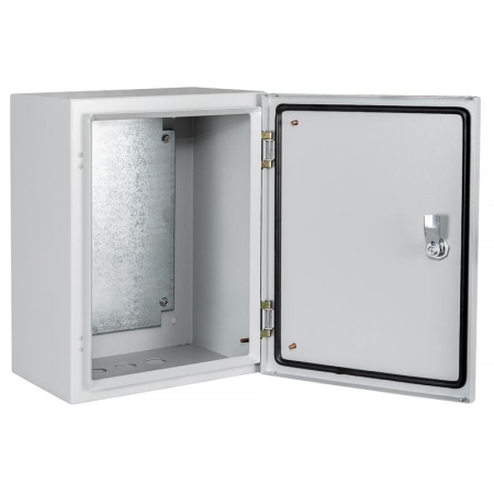 Корпус ЩМП-1 400х310х220 IP54 с монтажн. панелью метал. PRIZMA TOKOV ELECTRIC TKE-PZ-MPB54-1