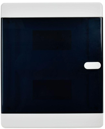 Корпус ЩРН-П-18 UNION Compact IP41 черн. прозр. дверь пластик. IEK UIC-KP12-N-18-41-K01