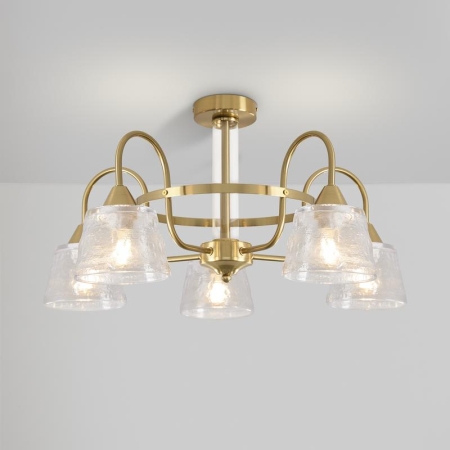 Светильник Caramel 5х60Вт E27 IP20 подвесной Freya FR5522PL-05BS1
