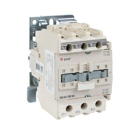 Контактор КМЭ 40А кат. 195.5-253В AC 1НО+1НЗ EKF ctr-s-40-220 Контактор КМЭ 40А кат. 195.5-253В AC 1НО+1НЗ EKF ctr-s-40-220