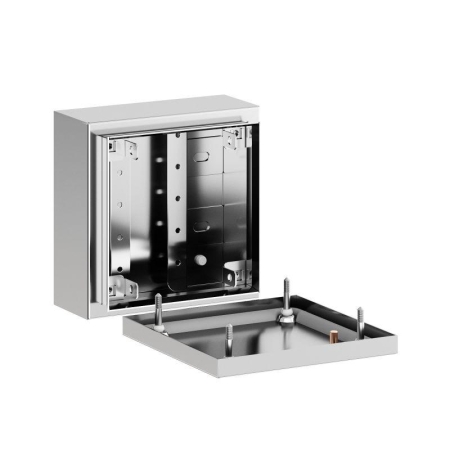 Корпус клеммный SDI из нержавеющей стали AISI304 150х150х80мм DKC R5SDI118-304 Корпус клеммный SDI из нержавеющей стали AISI304 150х150х80мм DKC R5SDI118-304