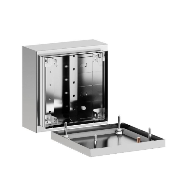 Корпус клеммный SDI из нержавеющей стали AISI304 150х150х80мм DKC R5SDI118-304 Корпус клеммный SDI из нержавеющей стали AISI304 150х150х80мм DKC R5SDI118-304