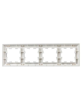 Рамка 4-м BRITE РУ-4-Бр алюм./алюм. IEK BR-M42-12-K47