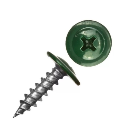 Саморез ШСММ 4.2х16 темн./зел. KP RAL 6005 (уп.20шт) Tech-Krep/Zitar 125487