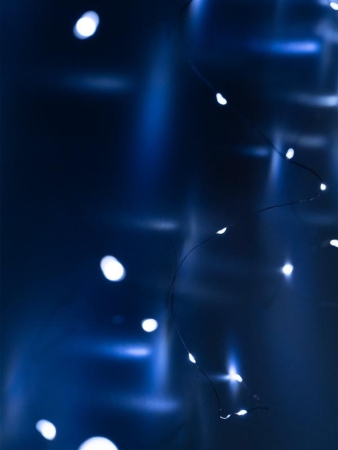 Гирлянда "Занавес" ICLLDM300W-C 300LED LED 3х3м 8режимов IP20 бел. SHLights 4690601054357