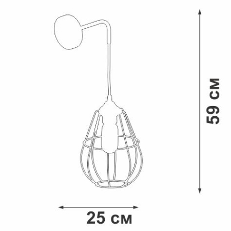 Бра 1хE27 макс. 40Вт Vitaluce V4588-1/1A Бра 1хE27 макс. 40Вт Vitaluce V4588-1/1A