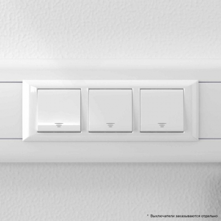 Рамка-суппорт 6мод. Avanti для "In-liner Front" бел. DKC 4400916 Рамка-суппорт 6мод. Avanti для "In-liner Front" бел. DKC 4400916