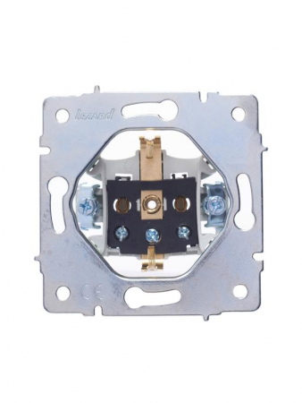 Розетка 1-м СП Vesna с заземл. ПБТ механизм бел. LEZARD 742-0288-122B Розетка 1-м СП Vesna с заземл. ПБТ механизм бел. LEZARD 742-0288-122B