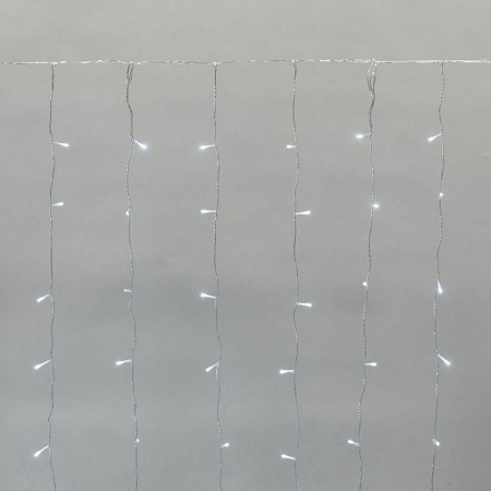 Гирлянда светодиодная "Светодиодный Дождь" 2х3м 300LED бел. 8.5Вт 230В IP44 эффект мерцания прозр. провод Neon-Night 235-555 Гирлянда светодиодная "Светодиодный Дождь" 2х3м 300LED бел. 8.5Вт 230В IP44 эффект мерцания прозр. провод Neon-Night 235-555