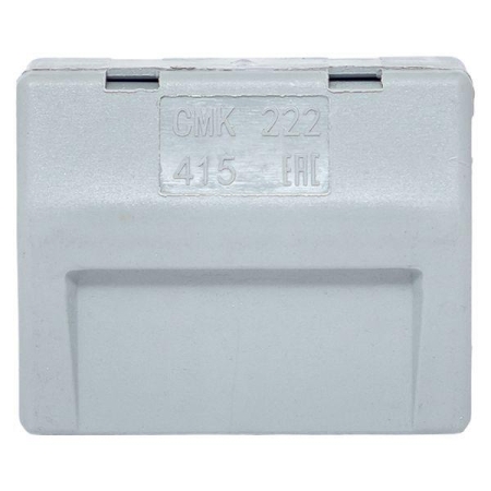 Клемма строительно-монтажная СМК 222-415 с рычагом 5 отверстий (блист.20шт) PROxima EKF plc-smk-415b-20