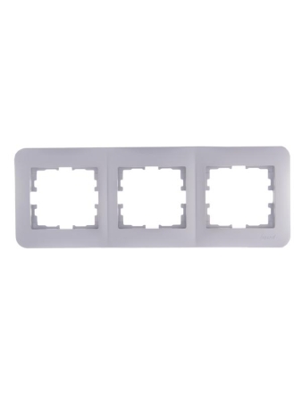 Рамка 3-м Karina Life горизонт. матов. серебр. LEZARD 708-4300-148 Рамка 3-м Karina Life горизонт. матов. серебр. LEZARD 708-4300-148