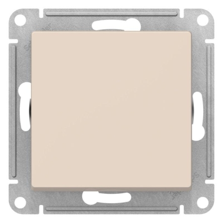 Выключатель 1-кл. AtlasDesign 2-п. 10А мех. беж. SE ATN000221