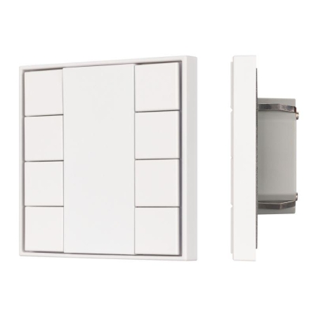 Панель кнопочная KNX-301-22-8-SH-IN White (BUS Frame) (IP20 пластик) INTELLIGENT ARLIGHT 037723 Панель кнопочная KNX-301-22-8-SH-IN White (BUS Frame) (IP20 пластик) INTELLIGENT ARLIGHT 037723