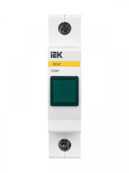 Лампа сигнальная ЛС-47 зел. KARAT IEK MLS10-230-K06