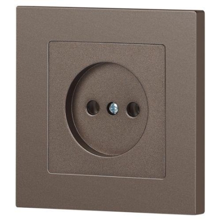 Розетка 1-м СП Accent 6-201-08 16А IP20 250В 2P бронза Intro Б0063670 Розетка 1-м СП Accent 6-201-08 16А IP20 250В 2P бронза Intro Б0063670