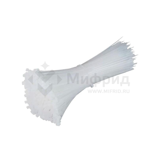 Хомут кабельный (стяжка) PCT 2.5х120-100WH PA6.6 (уп.100шт) JazzWay 5053557