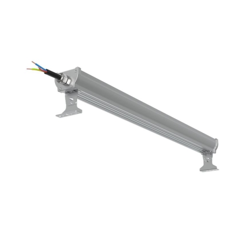 Светильник светодиодный ДСП WP 24 C 90W VW 840 L900 SI CL 980х100х85мм 90Вт 4000К IP66 пылевлагозащ. Русский Свет 27072423915