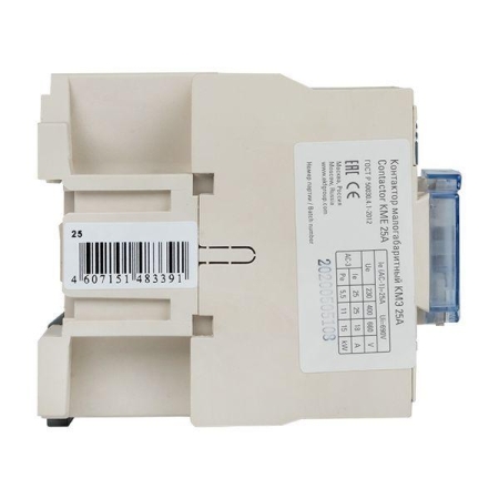 Контактор КМЭ 25А кат. 380В AC 1НЗ EKF ctr-s-25-380-nc Контактор КМЭ 25А кат. 380В AC 1НЗ EKF ctr-s-25-380-nc