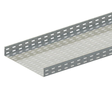 Лоток листовой перфорированный 400х65 L2000 сталь 0.7мм ЛМс-ПЗ 400х65-0.7 У3 СОЭМИ 124131416