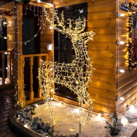 Фигура объемная "Олень" 115х195см 528LED тепл. бел. 42Вт IP65 Neon-Night 501-236