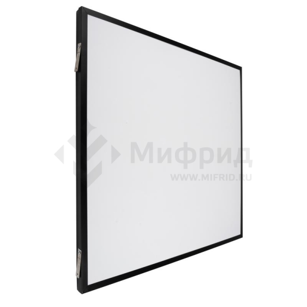 Светильник светодиодный PPL 588/G OPAL 40Вт 4000К IP40 588х588х25мм ДВО в потолок Грильято панель черн. JazzWay 5062023