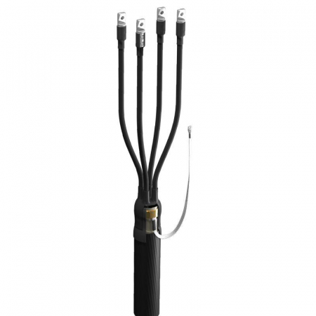 Муфта кабельная концевая универсальная 1кВ 4 ПКВ(Н)Тпб-1 (16-25) с наконечн. (пластик с броней) ЗЭТАРУС zeta20723