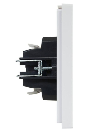 Выключатель проходной 1-кл. СП FORTE&PIANO 10А FP204 с индикацией бел. IEK FP-V12-1-10-1-K01