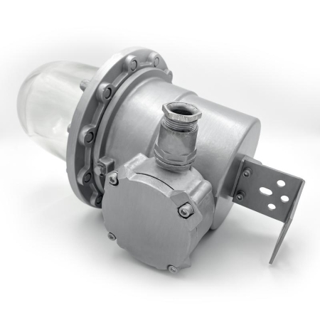 Светильник взрывозащищенный ЖСП 47-70-221 1ExdeIICT6Gb IP65 УХЛ1 транзит. подкл. крепление на поворотн. скобу со сборной решеткой Свет Витебск 0206-0017